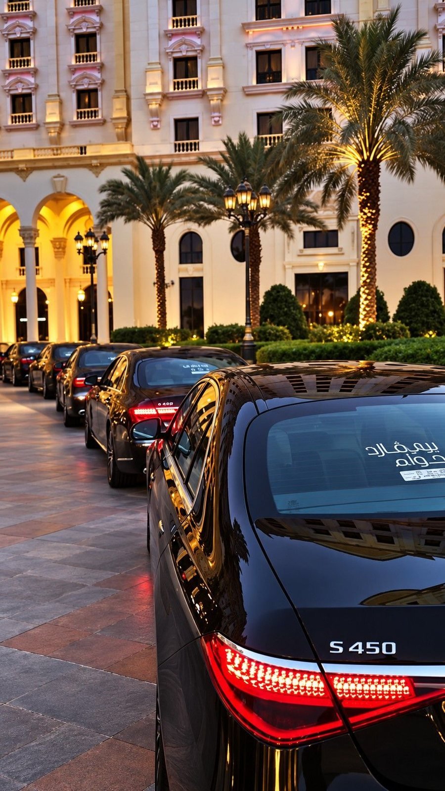 مرسيدس S450 بسائق